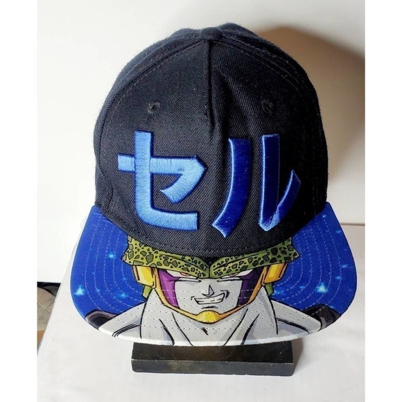 Dragonball Z Unique, Snapback, wool blend. Blue. Rare. Y2K Era - Picture 1 of 9